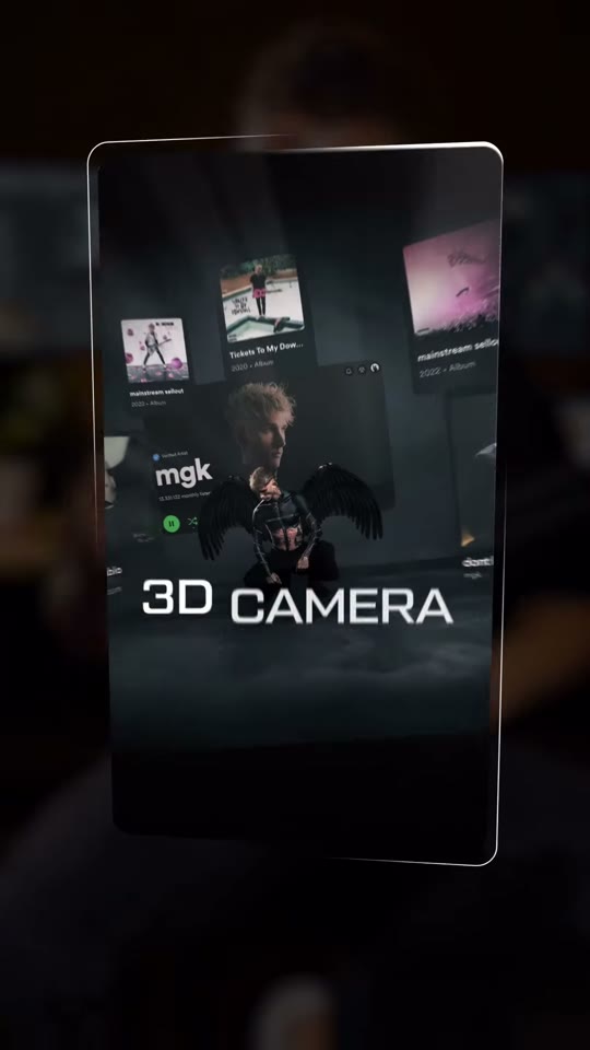 Foto 3D com câmera animada — reel com motion da ciarevit